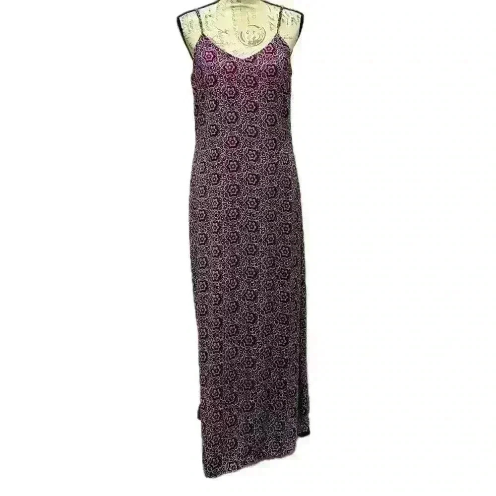 Catherine Malandrino Maxi Floral Sleeveless Dress Women's Size Small
